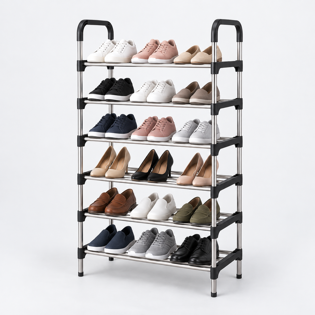 Organizador Zapatero Metalico 6 Niveles